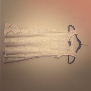 White Floral Dress